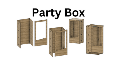 Party Box Directions with Measurement