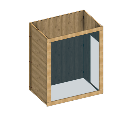 Magazine Photo Booth Box PLANS with Measurements