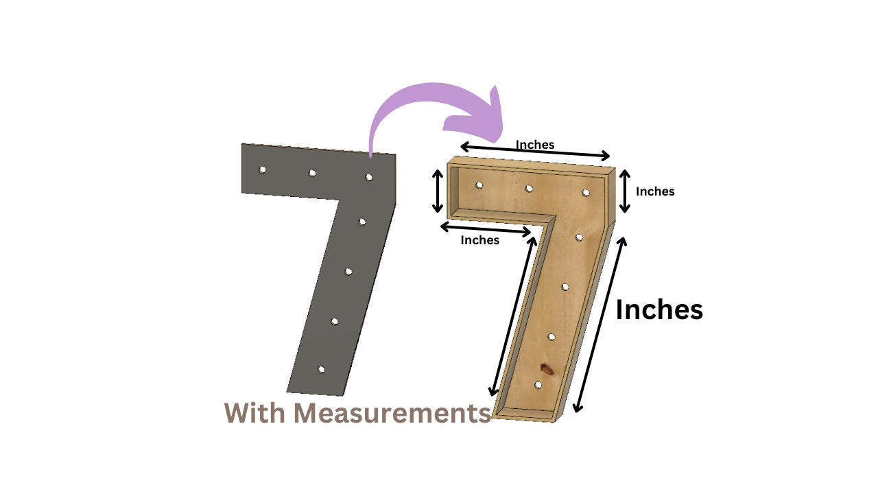 Marquee #7 Full Measurement Plans 4ft Tall