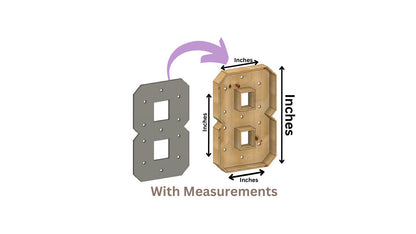 Marquee #8 Full Measurement Plans 4ft Tall