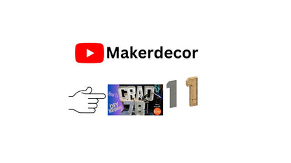 Paquete Marquee #0-9 Planos de medición completos Direcciones de 4 pies de altura Descarga digital